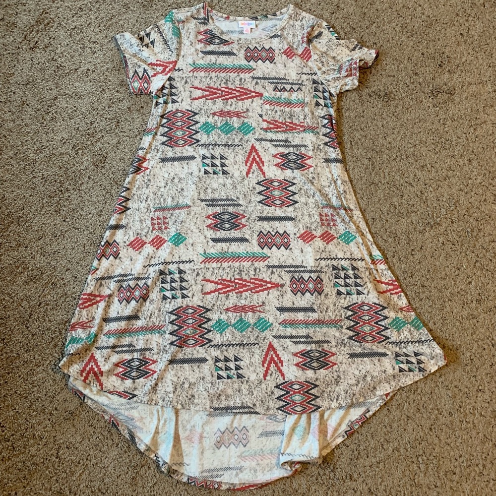 🎉SALE🎉 Lularoe Carly 👗 AZTEC PRINT UNICORN 👗
